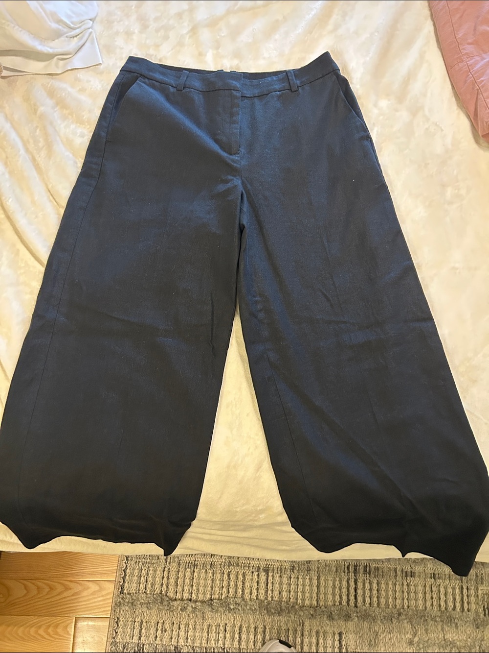 J. Crew linen blend pants. Size 8